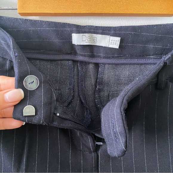 Full Length Pin Stripe Dress Pants - Picture 3 of 5